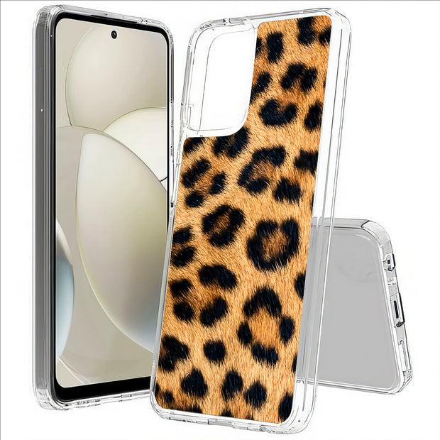 Leopard Fur 4 Print Slim Cover For Motorola Moto G (Power, Stylus, Play, 5G), Print in USA