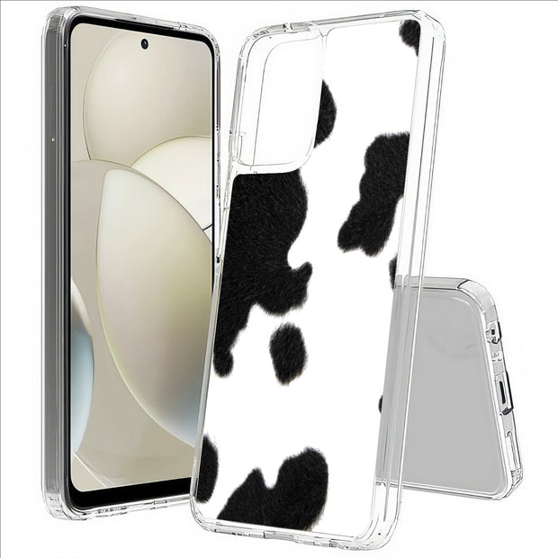 Cow Fur 3 Print Slim Cover For Motorola Moto G (Power, Stylus, Play, 5G), Print in USA