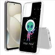 Pew Pew Alien Print Slim Cover For Motorola Moto G (Power, Stylus, Play, 5G), Print in USA