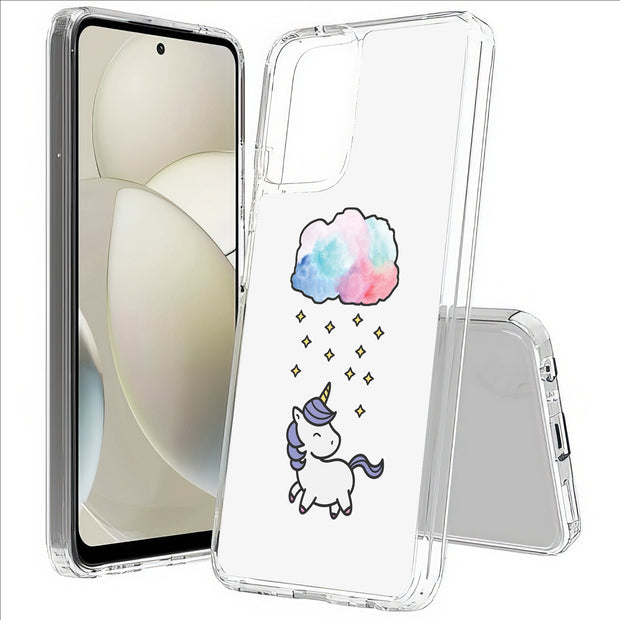 Unicorn Star Print Slim Cover For Motorola Moto G (Power, Stylus, Play, 5G), Print in USA