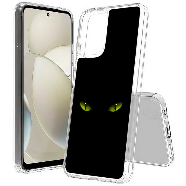 Cat Eyes Print Slim Cover For Motorola Moto G (Power, Stylus, Play, 5G), Print in USA