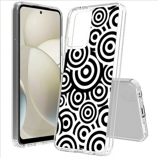 Circles Print Slim Cover For Motorola Moto G (Power, Stylus, Play, 5G), Print in USA