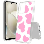 Cow Shape Pink Print Slim Cover For Motorola Moto G (Power, Stylus, Play, 5G), Print in USA