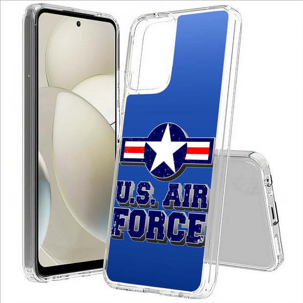 US Air Force 1 Print Slim Cover For Motorola Moto G (Power, Stylus, Play, 5G), Print in USA