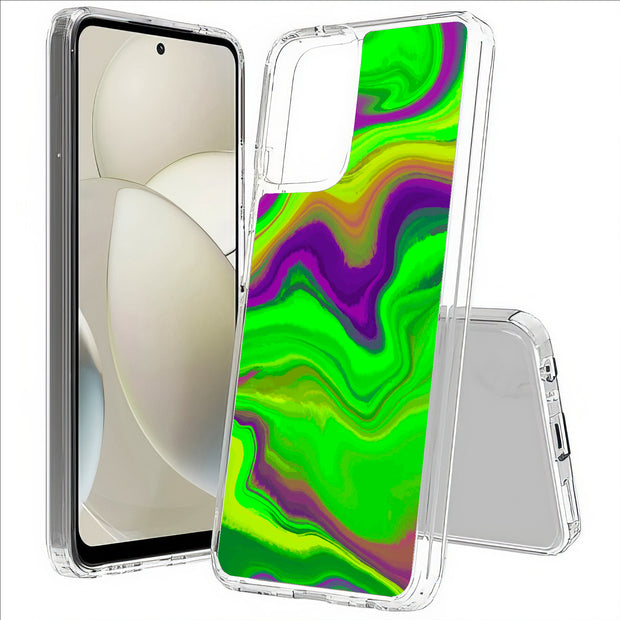 Opal Marble 9 Print Slim Cover For Motorola Moto G (Power, Stylus, Play, 5G), Print in USA