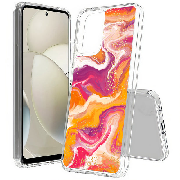 Opal Marble 16 Print Slim Cover For Motorola Moto G (Power, Stylus, Play, 5G), Print in USA