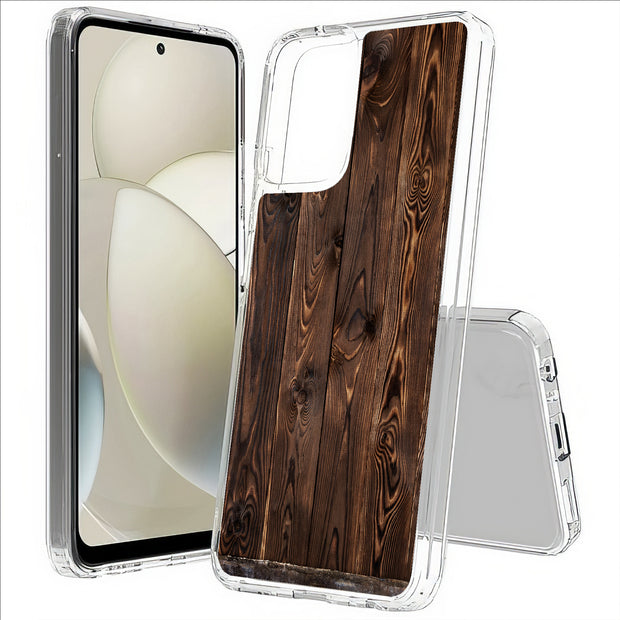 Wood 6 Print Slim Cover For Motorola Moto G (Power, Stylus, Play, 5G), Print in USA