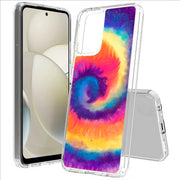 Tie Dye Circle Print Slim Cover For Motorola Moto G (Power, Stylus, Play, 5G), Print in USA