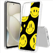 Smiley Face Print Slim Cover For Motorola Moto G (Power, Stylus, Play, 5G), Print in USA