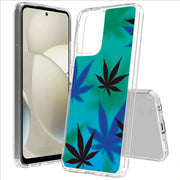 Marijuana Blue Print Slim Cover For Motorola Moto G (Power, Stylus, Play, 5G), Print in USA