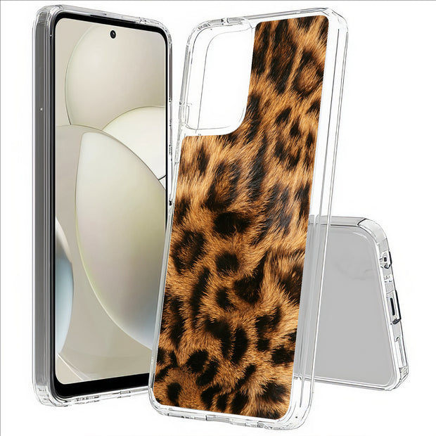 Leopard Skin Print Slim Cover For Motorola Moto G (Power, Stylus, Play, 5G), Print in USA