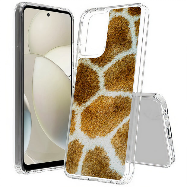 Giraffe Fur 1 Print Slim Cover For Motorola Moto G (Power, Stylus, Play, 5G), Print in USA