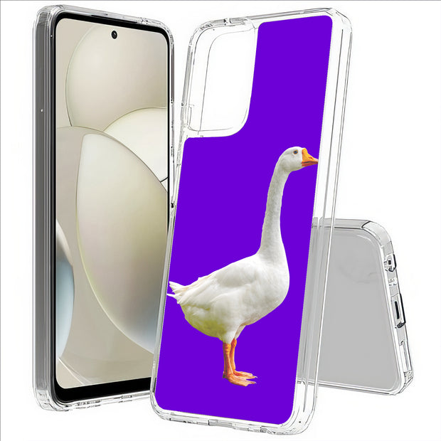 Goose Photo Print Slim Cover For Motorola Moto G (Power, Stylus, Play, 5G), Print in USA