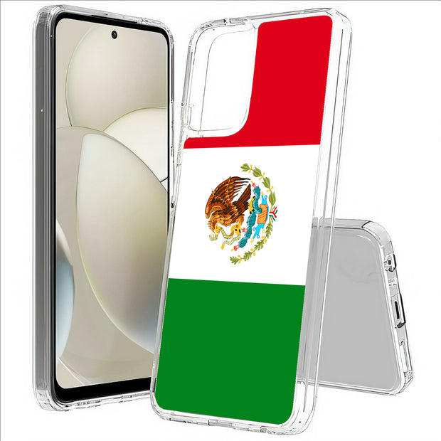 Flag Mexico Print Slim Cover For Motorola Moto G (Power, Stylus, Play, 5G), Print in USA