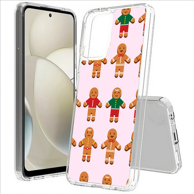 Gingerbread Man Print Slim Cover For Motorola Moto G (Power, Stylus, Play, 5G), Print in USA