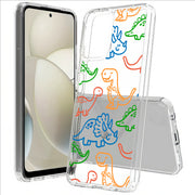 Dinosaur Cute 3 Print Slim Cover For Motorola Moto G (Power, Stylus, Play, 5G), Print in USA