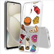 Food Collage Print Slim Cover For Motorola Moto G (Power, Stylus, Play, 5G), Print in USA