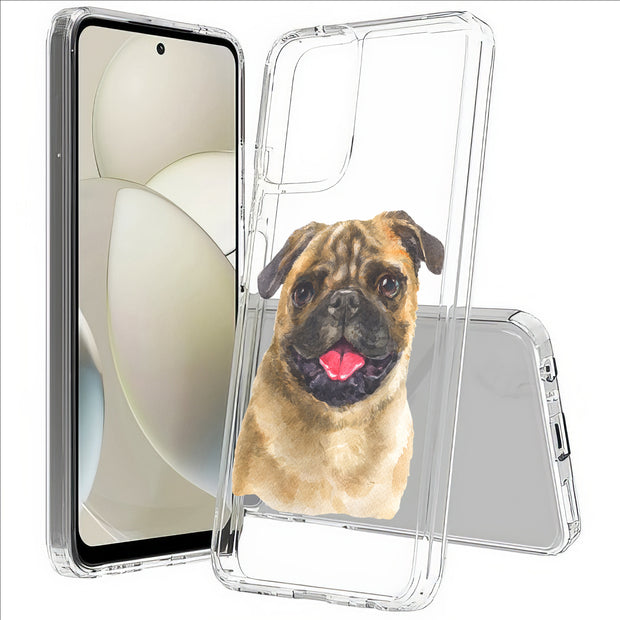 Dog Painting j Print Slim Cover For Motorola Moto G (Power, Stylus, Play, 5G), Print in USA