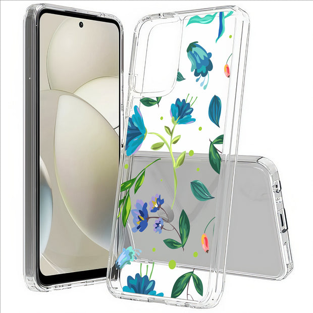 Flower 2 Print Slim Cover For Motorola Moto G (Power, Stylus, Play, 5G), Print in USA