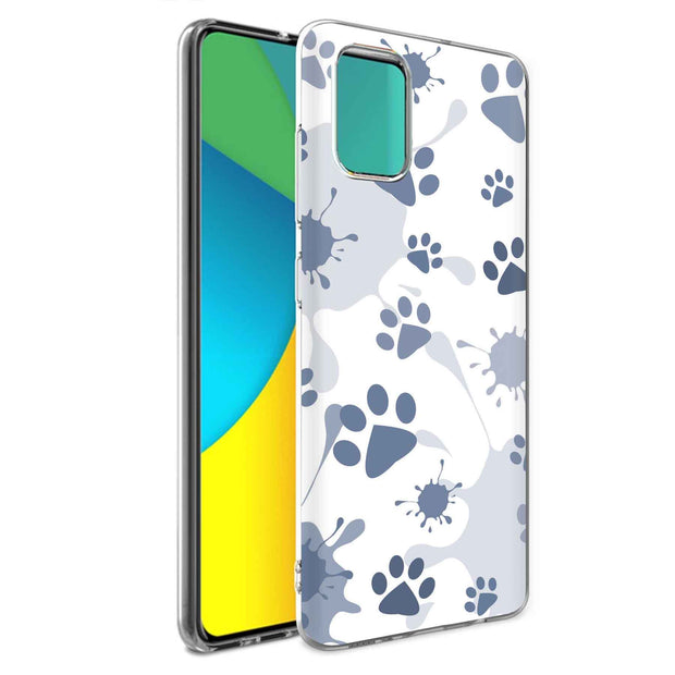 Paw Color 3 Print Slim Cover For Samsung Galaxy A (A42, A35, A25, A15, A11, A03S), Print in USA