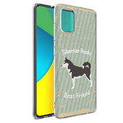 Husky Dog Print Slim Cover For Samsung Galaxy A (A42, A35, A25, A15, A11, A03S), Print in USA