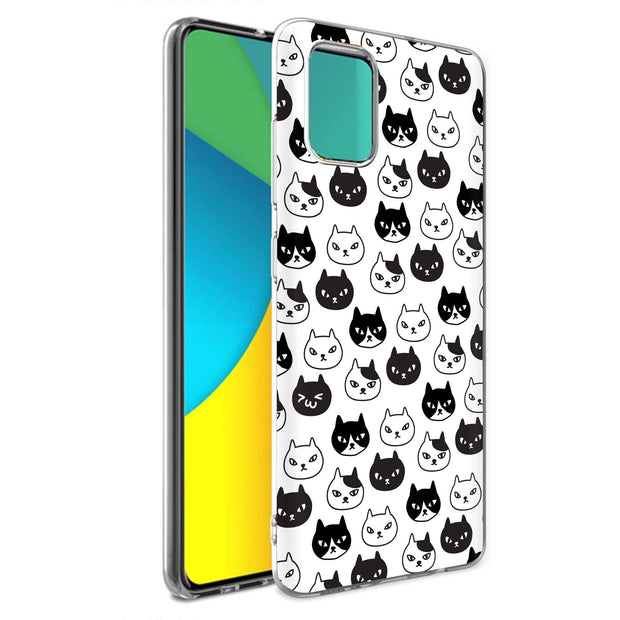 Cute Kitten Print Slim Cover For Samsung Galaxy A (A42, A35, A25, A15, A11, A03S), Print in USA