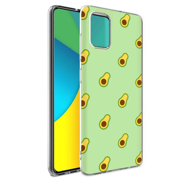 Avocado Print Slim Cover For Samsung Galaxy A (A42, A35, A25, A15, A11, A03S), Print in USA