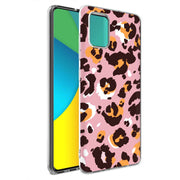 Pink Leopard 2 Print Slim Cover For Samsung Galaxy A (A42, A35, A25, A15, A11, A03S), Print in USA