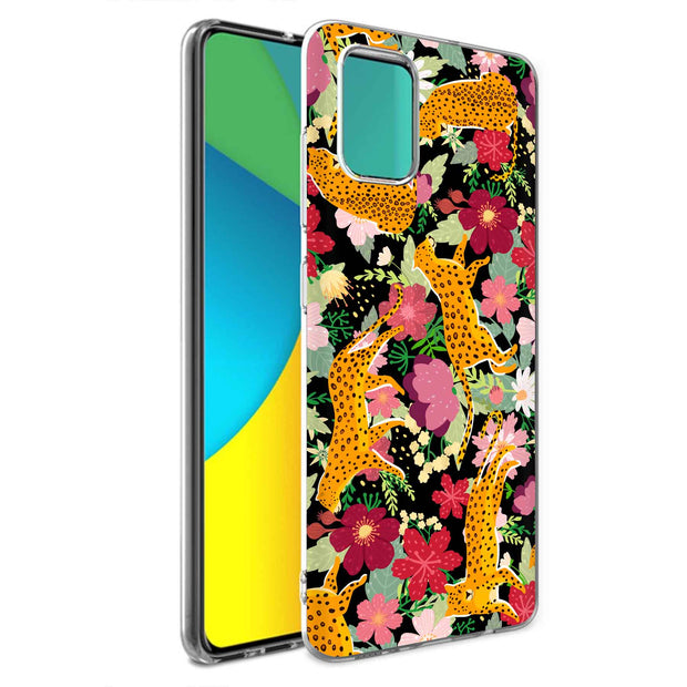 Leopard Cheetah Print Slim Cover For Samsung Galaxy A (A42, A35, A25, A15, A11, A03S), Print in USA