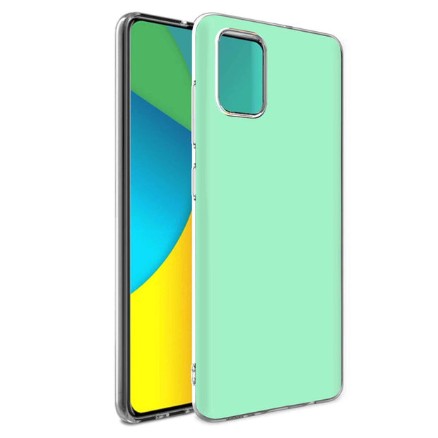 Mint Green Print Slim Cover For Samsung Galaxy A (A42, A35, A25, A15, A11, A03S), Print in USA