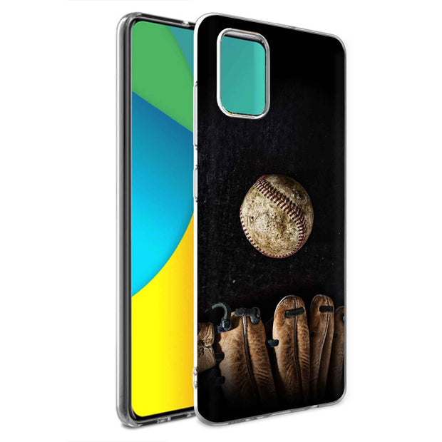 Baseball Photo Print Slim Cover For Samsung Galaxy A (A42, A35, A25, A15, A11, A03S), Print in USA