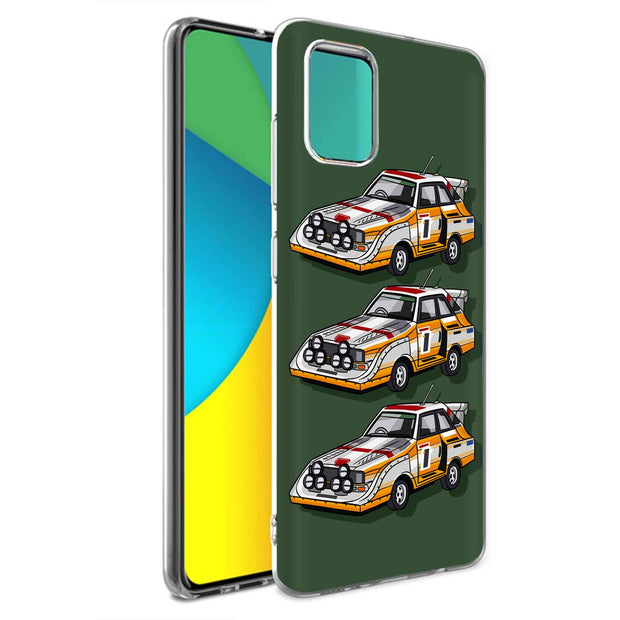 Audi Quattro Print Slim Cover For Samsung Galaxy A (A42, A35, A25, A15, A11, A03S), Print in USA