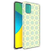 Turtle Circle Print Slim Cover For Samsung Galaxy A (A42, A35, A25, A15, A11, A03S), Print in USA