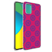 Flower Pink Print Slim Cover For Samsung Galaxy A (A42, A35, A25, A15, A11, A03S), Print in USA