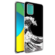 Japanese Waves Print Slim Cover For Samsung Galaxy A (A42, A35, A25, A15, A11, A03S), Print in USA