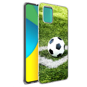 Soccer  Print Slim Cover For Samsung Galaxy A (A42, A35, A25, A15, A11, A03S), Print in USA