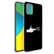 Pew Pew Hand Print Slim Cover For Samsung Galaxy A (A42, A35, A25, A15, A11, A03S), Print in USA