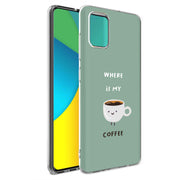 Where My Coffee Print Slim Cover For Samsung Galaxy A (A42, A35, A25, A15, A11, A03S), Print in USA