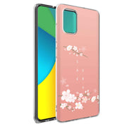 Cherry Blossom Print Slim Cover For Samsung Galaxy A (A42, A35, A25, A15, A11, A03S), Print in USA