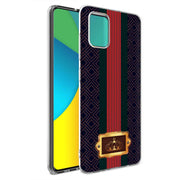 Royal Ribbon Print Slim Cover For Samsung Galaxy A (A42, A35, A25, A15, A11, A03S), Print in USA