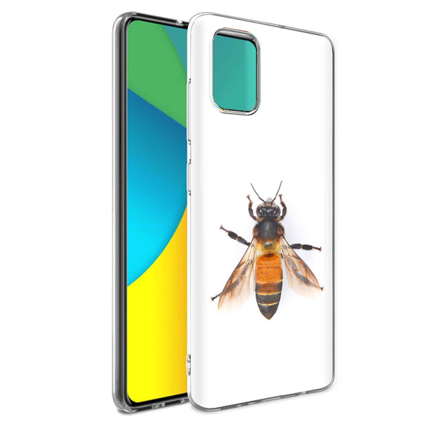 Bee Photo Print Slim Cover For Samsung Galaxy A (A42, A35, A25, A15, A11, A03S), Print in USA