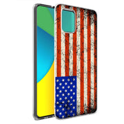 America Flag  Print Slim Cover For Samsung Galaxy A (A42, A35, A25, A15, A11, A03S), Print in USA