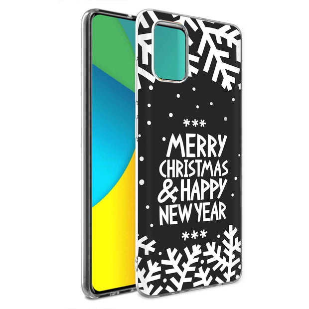 Merry Christmas Print Slim Cover For Samsung Galaxy A (A42, A35, A25, A15, A11, A03S), Print in USA