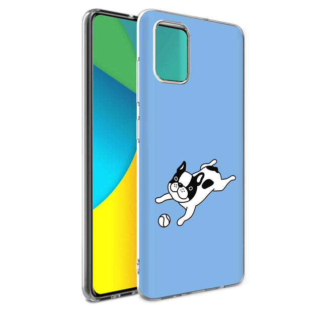 Bulldog 1 Print Slim Cover For Samsung Galaxy A (A42, A35, A25, A15, A11, A03S), Print in USA