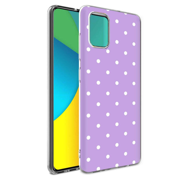 Polka Dot 5 Print Slim Cover For Samsung Galaxy A (A42, A35, A25, A15, A11, A03S), Print in USA