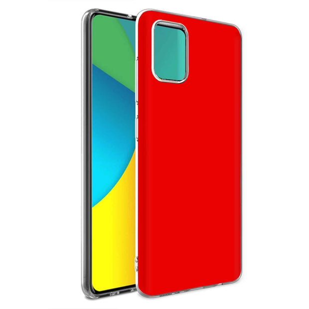 Red Print Slim Cover For Samsung Galaxy A (A42, A35, A25, A15, A11, A03S), Print in USA