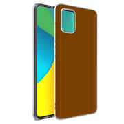 Chocolate Brown Print Slim Cover For Samsung Galaxy A (A42, A35, A25, A15, A11, A03S), Print in USA