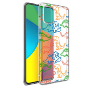 Dinosaur Cute 3 Print Slim Cover For Samsung Galaxy A (A42, A35, A25, A15, A11, A03S), Print in USA