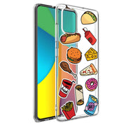 Food Collage Print Slim Cover For Samsung Galaxy A (A42, A35, A25, A15, A11, A03S), Print in USA