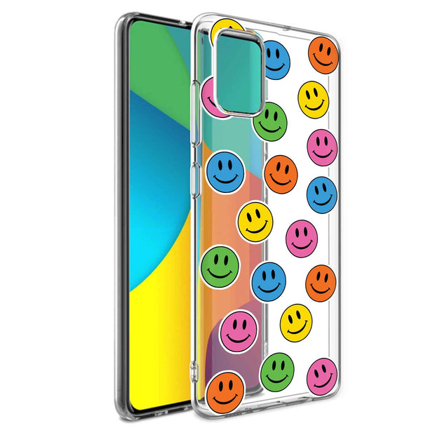 Icon Collage Print Slim Cover For Samsung Galaxy A (A42, A35, A25, A15, A11, A03S), Print in USA